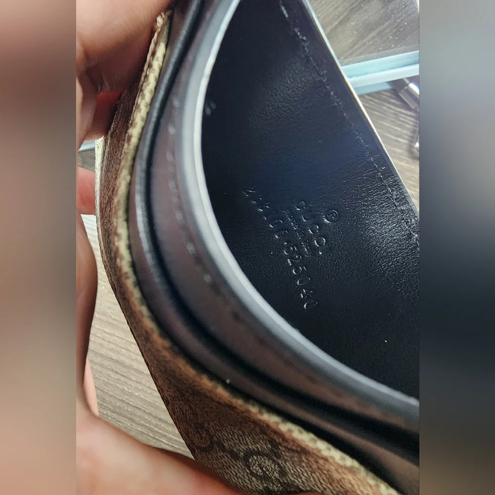 GUCCI GG Card Holder Supreme Beige/Black COA included NWOT - Picture 9 of 10